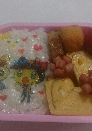 キャラ弁 たまごっち-レシピのメイン写真