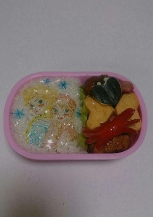 キャラ弁 アナユキ-レシピのメイン写真