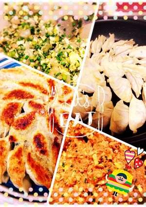 羽根つき海老餃子と肉餃子-レシピのメイン写真