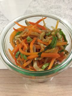 じゃこ人参の甘辛炒め☆お弁当、副菜-レシピのメイン写真