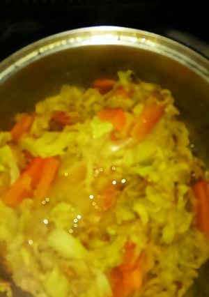 春キャベツとカニかまのスープ煮-レシピのメイン写真