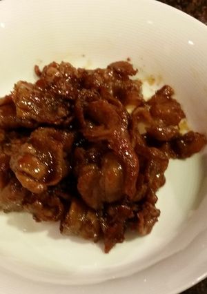 超簡単❗ごはんもりもり☆あまいお肉-レシピのメイン写真