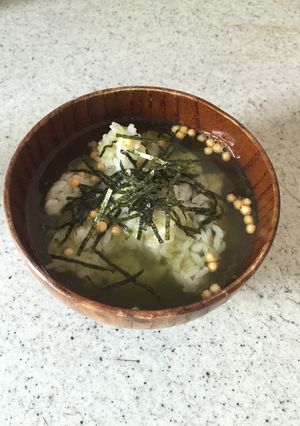 再現☆永谷園のわさび茶漬け？！-レシピのメイン写真