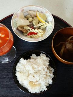 血管ダイエット食719(パスタ朝食)-レシピのメイン写真