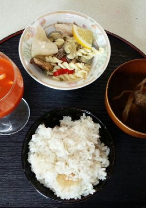 血管ダイエット食719（パスタ朝食）-レシピのメイン写真