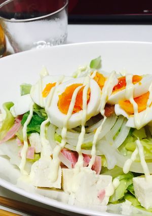 豆腐サラダ-レシピのメイン写真