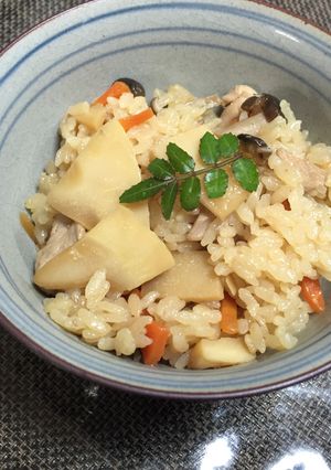 旬の味☆筍の炊き込みごはん-レシピのメイン写真