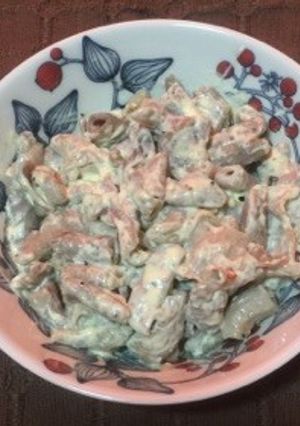 豚モツ肉炒めマヨペペロン味-レシピのメイン写真