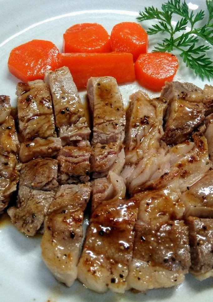 簡単☆とんてき　豚ロース焼　絶品タレ-レシピのメイン写真