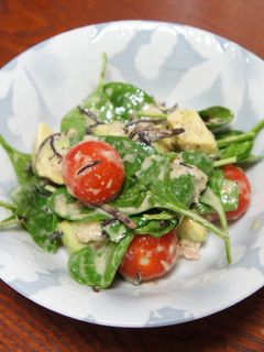 まるごとトマトとアボカドのごまドレサラダ-レシピのメイン写真