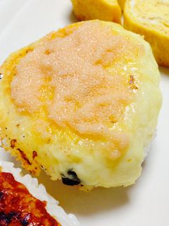 焼きおにぎり 【チーズ•明太マヨのせ】-レシピのメイン写真