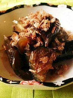 ◆簡単副菜♡鰹節香る お茄子の甘辛煮◆-レシピのメイン写真