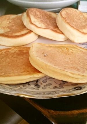 （たぶん）幸せなパンケーキ風？-レシピのメイン写真