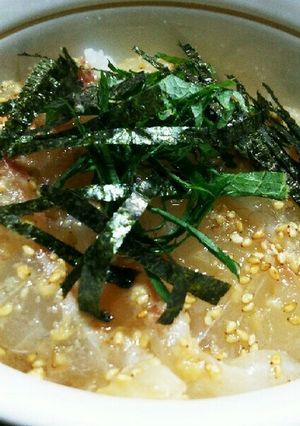贅沢過ぎる鯛茶漬け-レシピのメイン写真