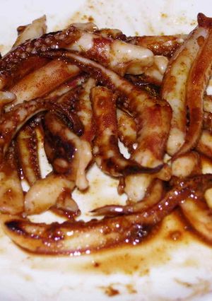 スパイシー☆イカゲソのカレー炒め-レシピのメイン写真