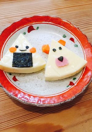 くまさんとおにぎりさん-レシピのメイン写真