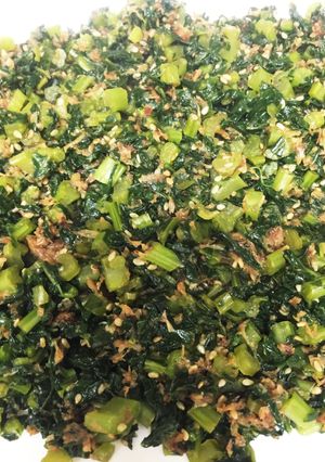 栄養満点☆大根かぶの葉のふりかけ-レシピのメイン写真