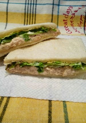 ツナマヨチーズサンドイッチ★-レシピのメイン写真