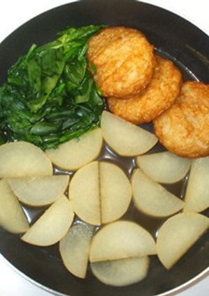 さつま揚げと大根のダイエットに簡単煮物-レシピのメイン写真