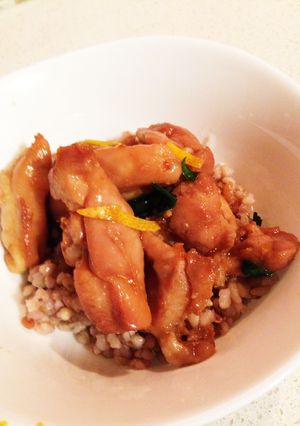 ミカン風味の鳥丼-レシピのメイン写真