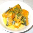 カボチャの牛乳煮♪味付けなしでも美味しい