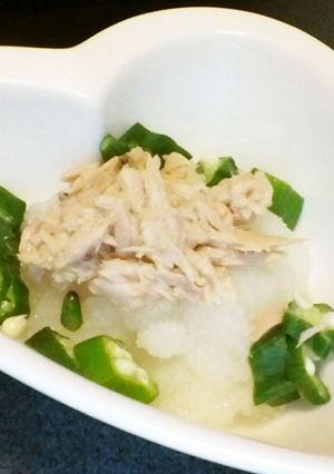 大根おろしとツナ★オクラの醤油あえ-レシピのメイン写真