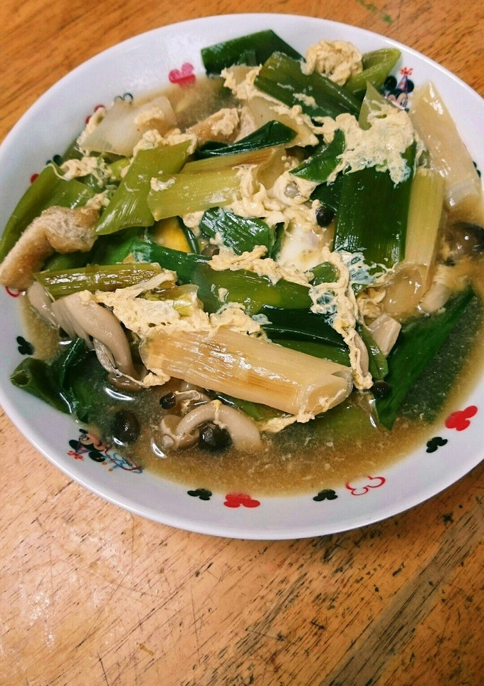ねぎのたまごとじ-レシピのメイン写真