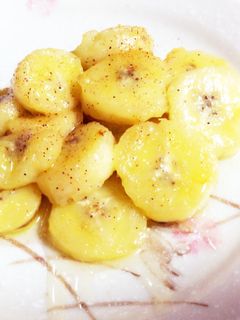 たったの2分で美味しい焼きバナナ✨-レシピのメイン写真