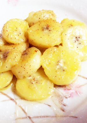 たったの2分で美味しい焼きバナナ✨-レシピのメイン写真