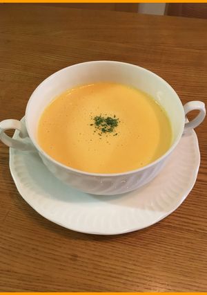 にんじんの豆乳ポタージュ-レシピのメイン写真