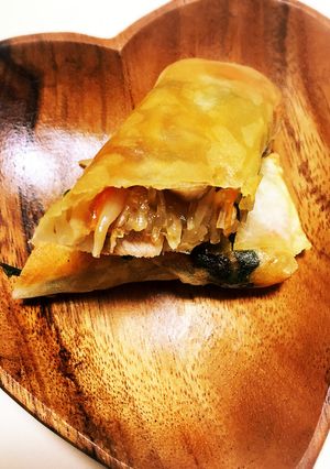 あるもの野菜で春巻き-レシピのメイン写真