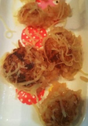 たこ焼き器で焼おにぎり-レシピのメイン写真