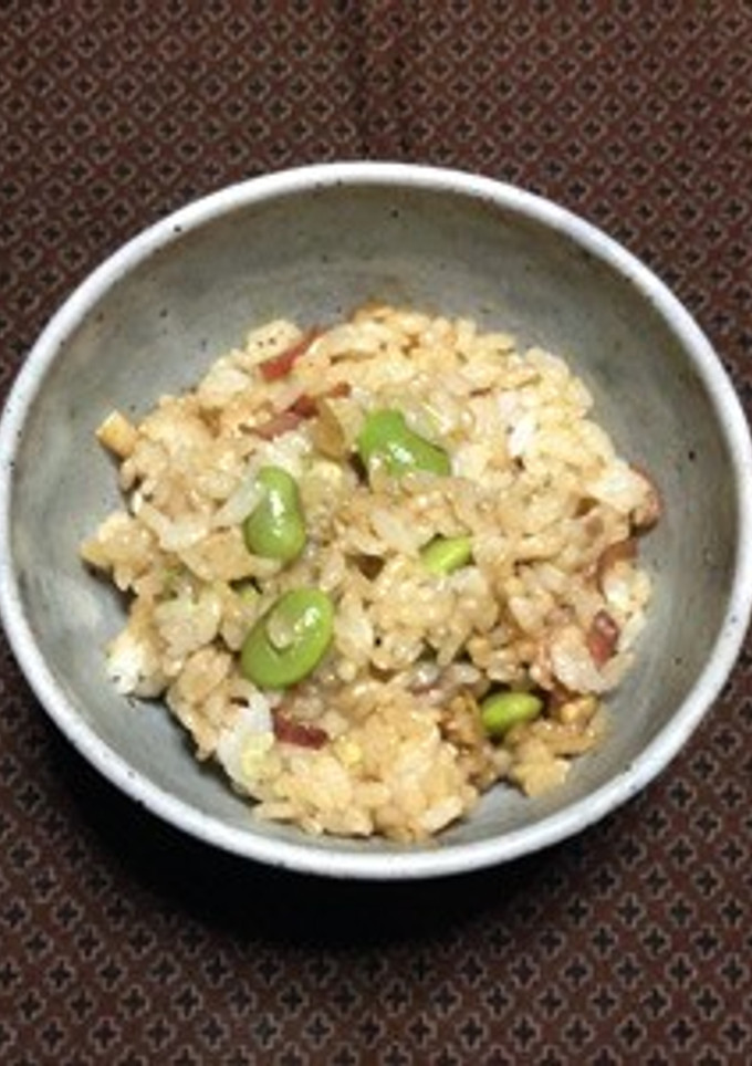 枝豆と茗荷の即席混ぜごはん-レシピのメイン写真