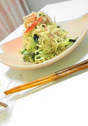 ぽりぽり切り干しゴマヨサラダ-レシピのメイン写真
