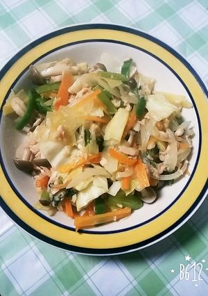 簡単野菜炒め-レシピのメイン写真