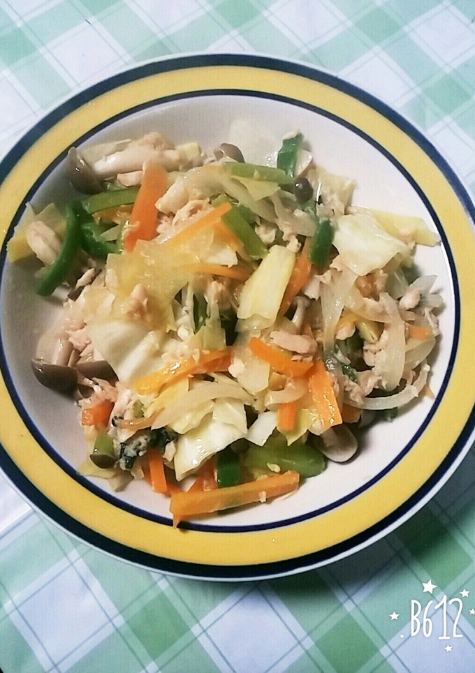 簡単野菜炒め-レシピのメイン写真