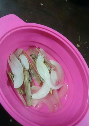 レンジ鍋でマテガイと玉ねぎの酒蒸し-レシピのメイン写真