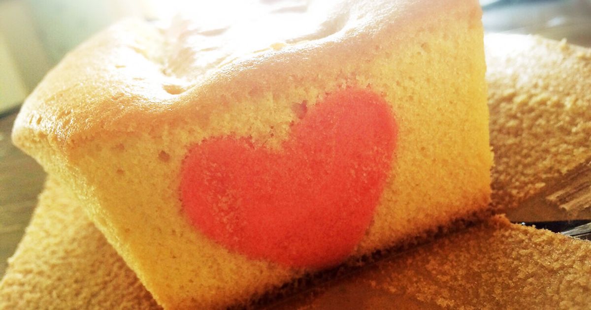 切っても切ってもハート♡なパウンドケーキ by TheBS_Club