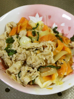 ラーメンスープを使った炒め物-レシピのメイン写真