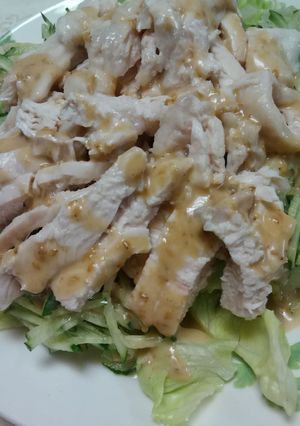 柔らか☆鶏むね肉の棒々鶏サラダ☆-レシピのメイン写真