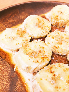 簡単で大満足♪ヌテラとバナナトースト☆-レシピのメイン写真