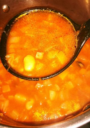【トマトソース缶で簡単！】ミネストローネ-レシピのメイン写真