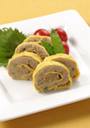 挽肉の卵巻き-レシピのメイン写真