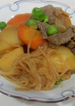 ほくほくジャガイモ　肉じゃがが美味しい！-レシピのメイン写真