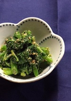 菜の花のゴマ和え-レシピのメイン写真