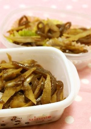 つきこんにゃくと新ごぼうで簡単きんぴら-レシピのメイン写真