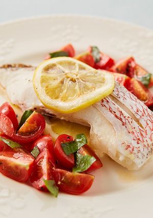 お魚のレモン蒸し-レシピのメイン写真