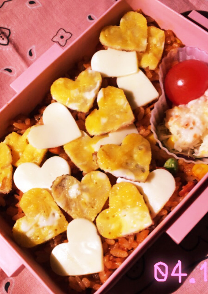 いちご♡♡のお弁当 04/11-レシピのメイン写真