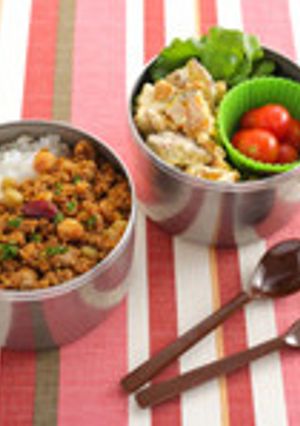 ドライカレー弁当-レシピのメイン写真