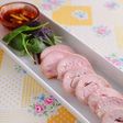 鶏ハム レモンソース添え